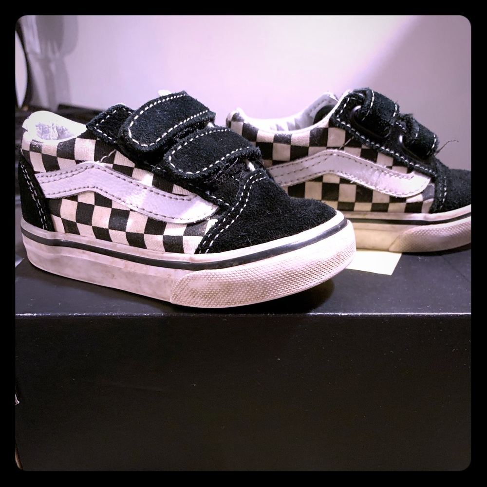 TODDLER VANS PRIMARY CHECK OLD SKOOL